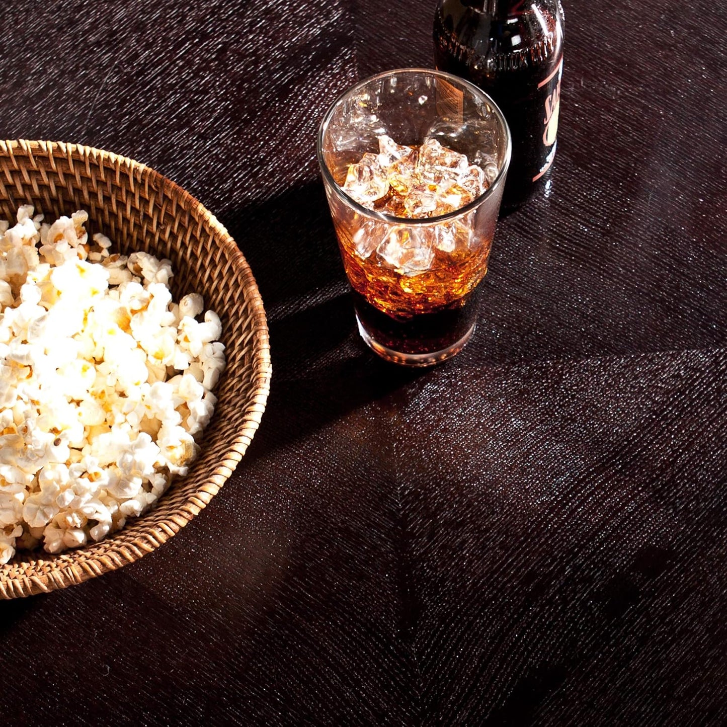 SEI Furniture Devon Contemporary Height Bar Table, Dark Espresso