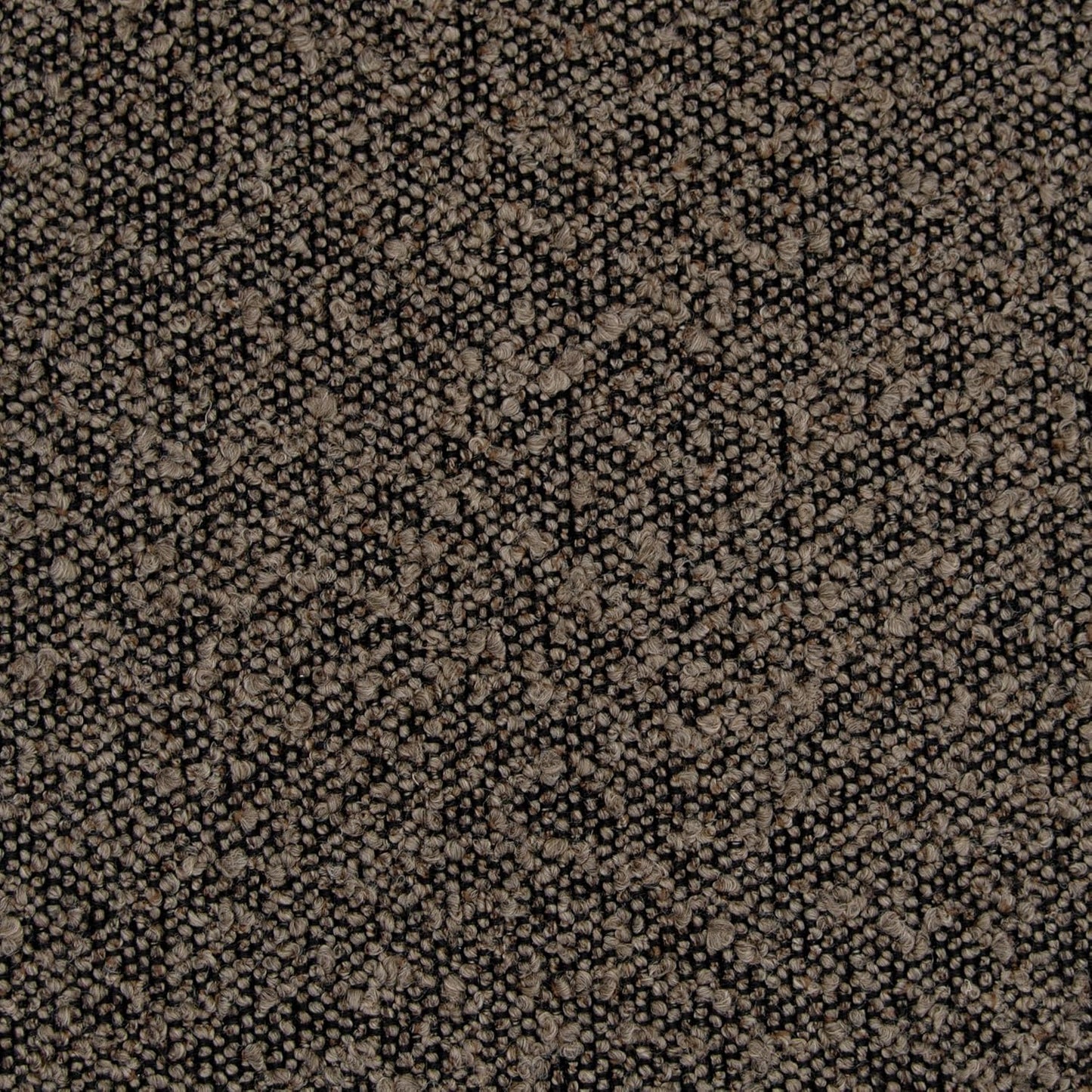 HomePop Modern Channel Tufted Ottoman Home Décor|Ottoman for Living Room & Bedroom - Dark Brown Boucle