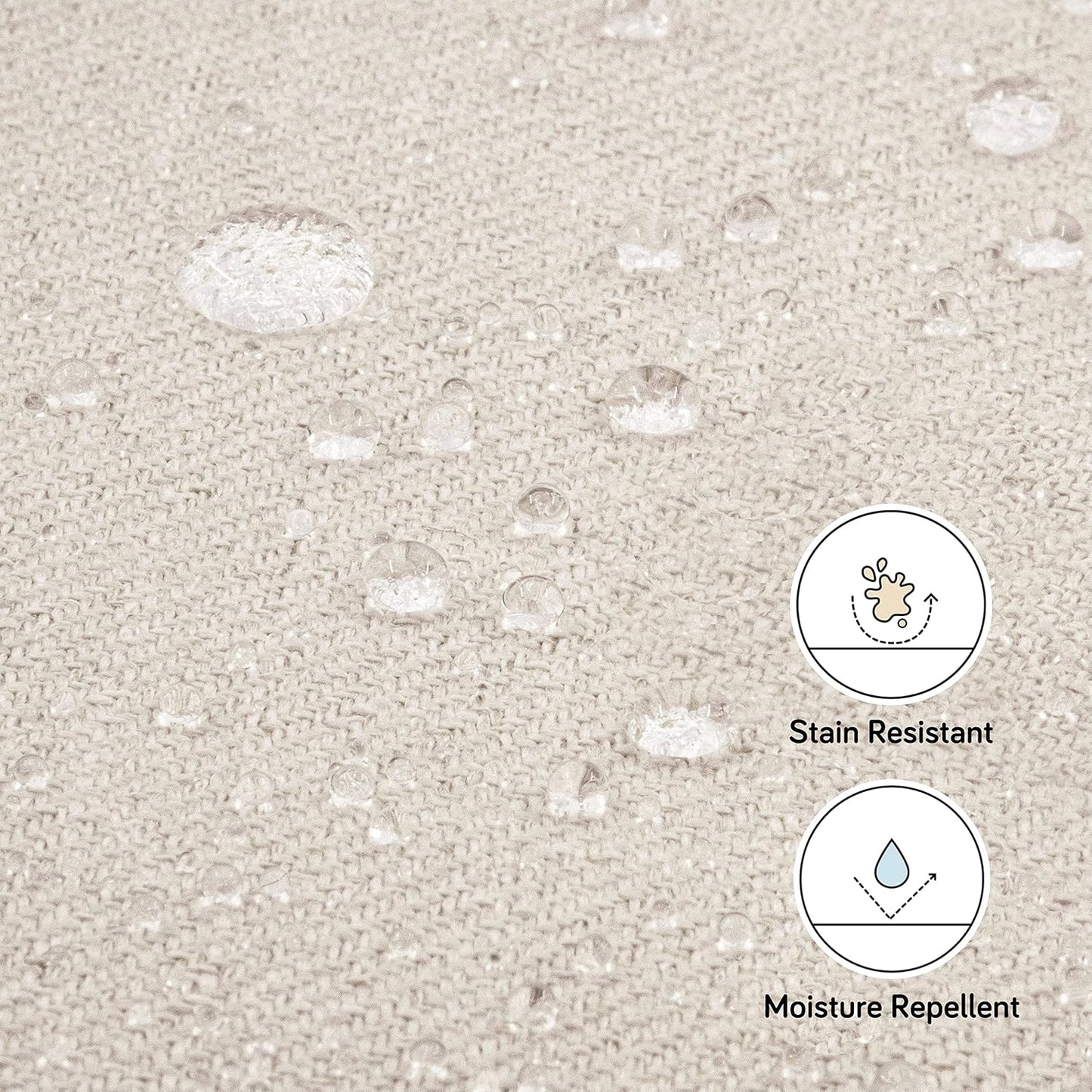 babyletto Madison Swivel Glider in Performance Natural Eco-Twill, Water Repellent & Stain Resistant, Greenguard Gold and CertiPUR-US Certified