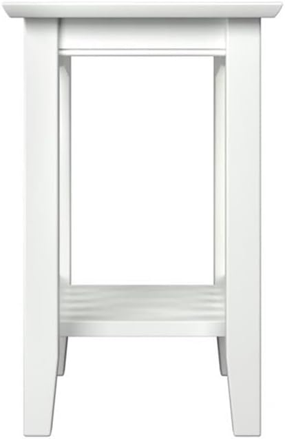 AFI Mission Chair Side Table in White