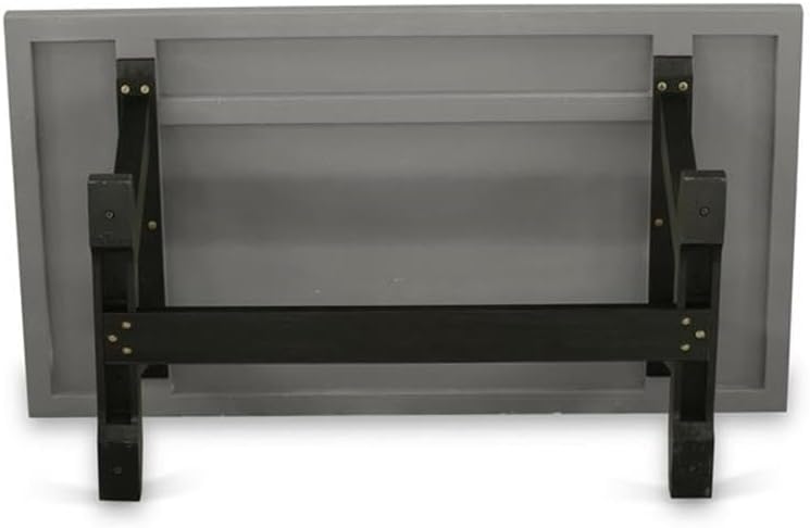 East West Furniture VT697 V-Style Modern Kitchen Table - a Rectangle Dining Table Top with Stylish Legs, 40x72 Inch, Multi-Color