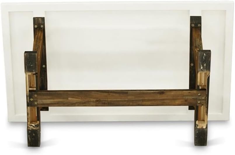 East West Furniture VT727 V-Style Kitchen Table - a Rectangle Dining Table Top with Stylish Legs, 40x72 Inch, Multi-Color