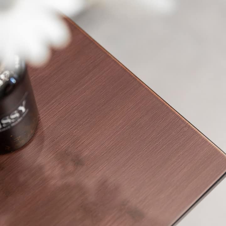 Forevich Bamboo Modern Tv Trays Table for Eating, Wood Couch Table End Snack Desk Sofa Side Table Z Shaped Brown