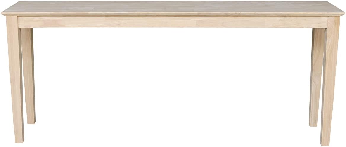 Solid Wood Extended Length Shaker Console Table - 72" Wide
