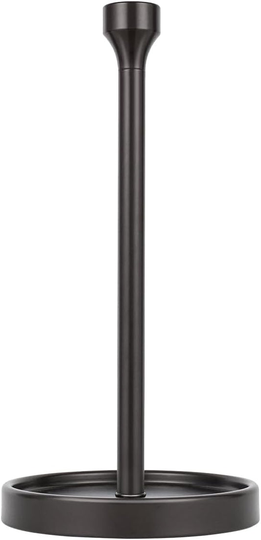 Ivilon Countertop Paper Towel Holder - Modern Bell End Minimalist Design - Color Oil Rubbed Bronze
