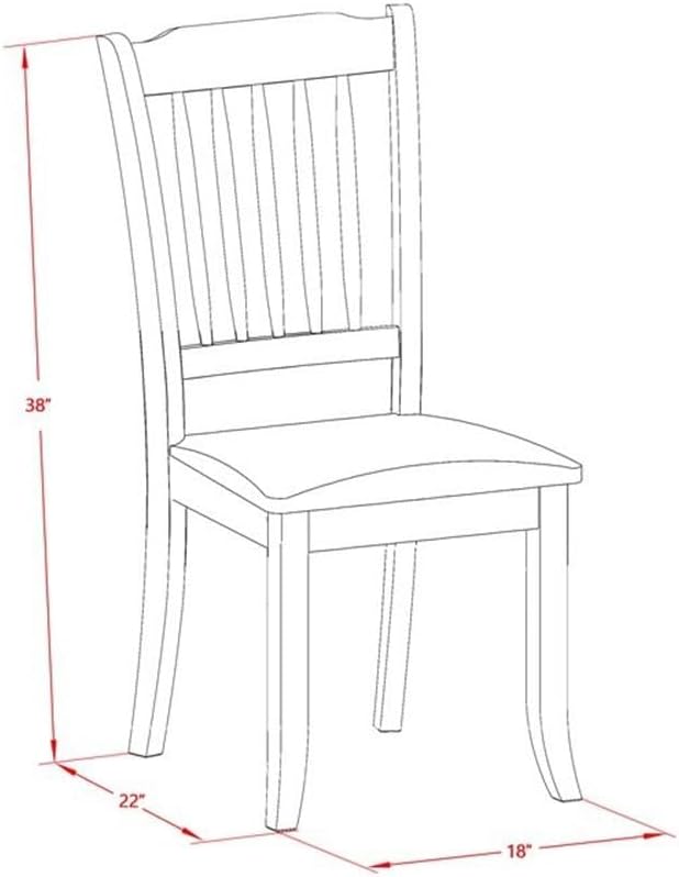 East West Furniture LGDA9-LWH-C 9 Piece Dining Table Set Includes a Rectangle Dinner Table with Butterfly Leaf and 8 Linen Fabric Dining Room Chairs, 42x84 Inch, Linen White