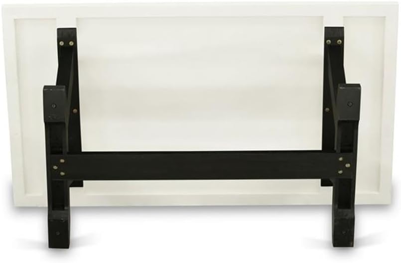 East West Furniture VT627 V-Style Modern Dining Table - a Rectangle Kitchen Table Top with Stylish Legs, 40x72 Inch, Multi-Color