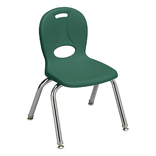 Learniture LNT-110-CSW-AS Structure Series Preschool Chairs, Red, green, Yellow, Blue (Pack of 4)