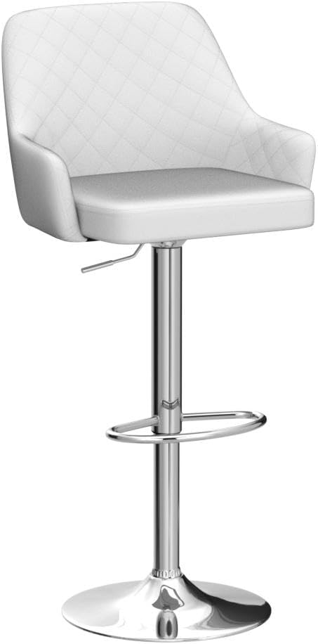 VECELO Adjustable Bar Stools Set of 2, Bar Height Stools for Kitchen Counter