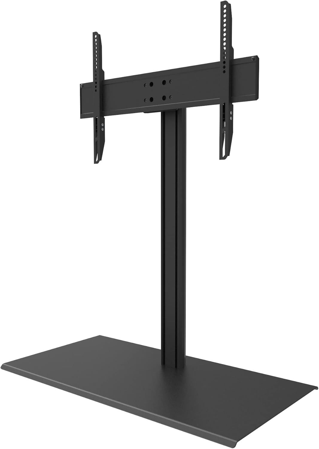 Kanto TTS150 Tabletop Stand for 37" to 60" TVs | Supports up to 88 lb | Height Adjustable | Swivels up to 30° | Tilts -5° | Black