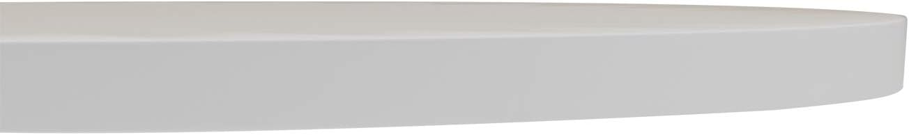 White Dining Table Round Small Office Table Conference Table Coffee Meeting Table for Office Boardroom Kitchen Living Room Waterproof Desktop Easy Assembly 31.5 inch