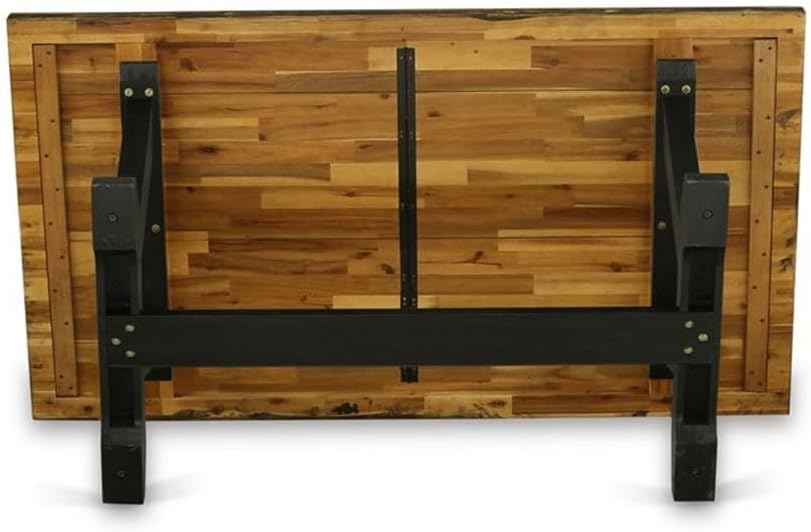 East West Furniture VT677 V-Style Mid-Century Modern Dining Table - a Rectangle Solid Wood Table Top with Stylish Legs, 40x72 Inch, Multi-Color