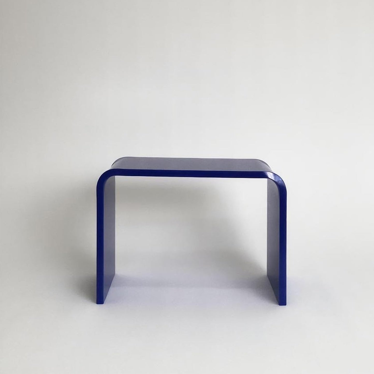 Acrylic Kids' Step Stool – Small Footstool for Bathroom, Kitchen & Bedroom, 12.5”x9.7”x9”, Holds 200lbs, Multi-Use as Toilet Stool, Shower/Water-Resistant Stool, Seating and Placing Items (Blue)