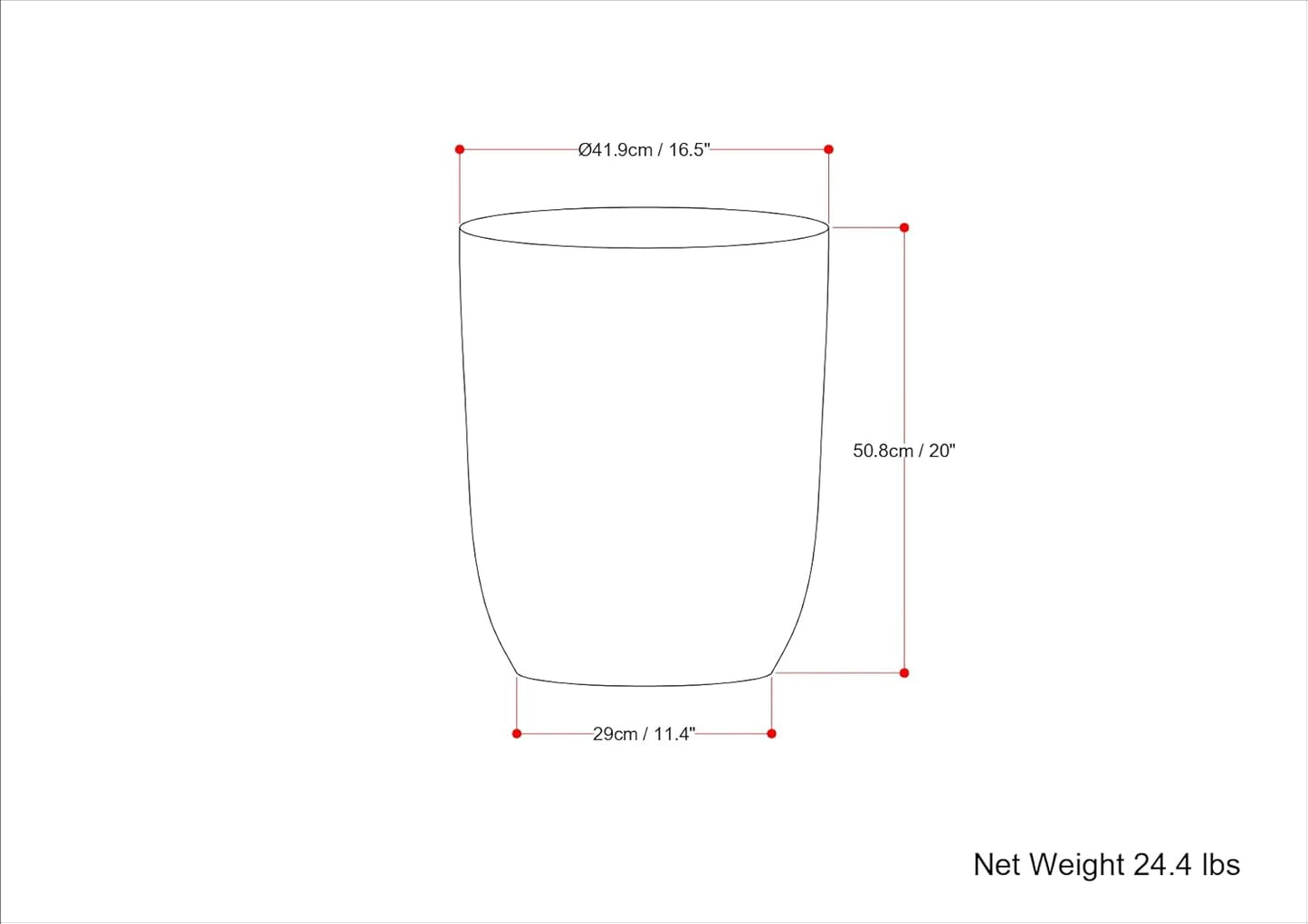 SIMPLIHOME Morris 17-inch Wide Cast Aluminum Metal Side Table in Antique Silver, Industrial Accent Table with Powder-Coated Finish for Living Room, Assembled