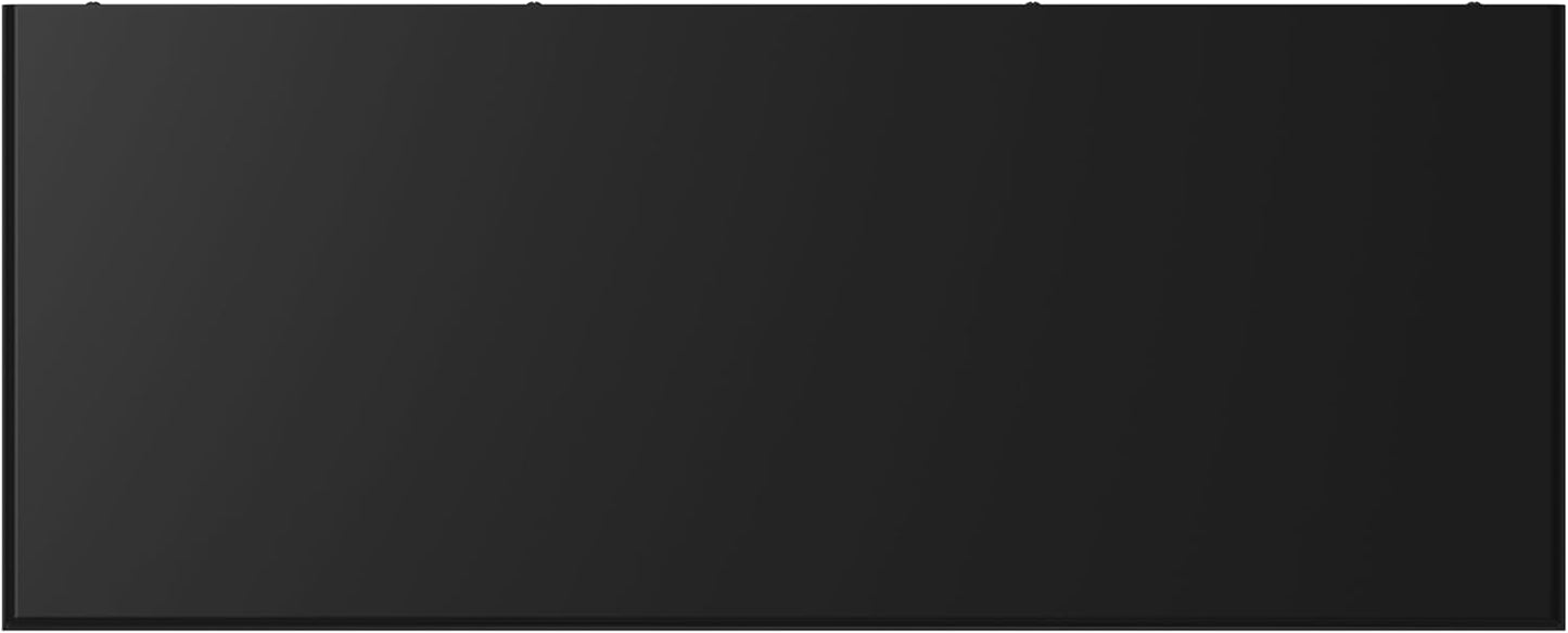 SIMPLIHOME Draper Bookcase - 64 inch Tall Solid Hardwood Wide Storage Bookshelf in Black, Mid-Century Modern Storage for Living Room, Study Room or Office with Adjustable Shelves and Tapered Legs