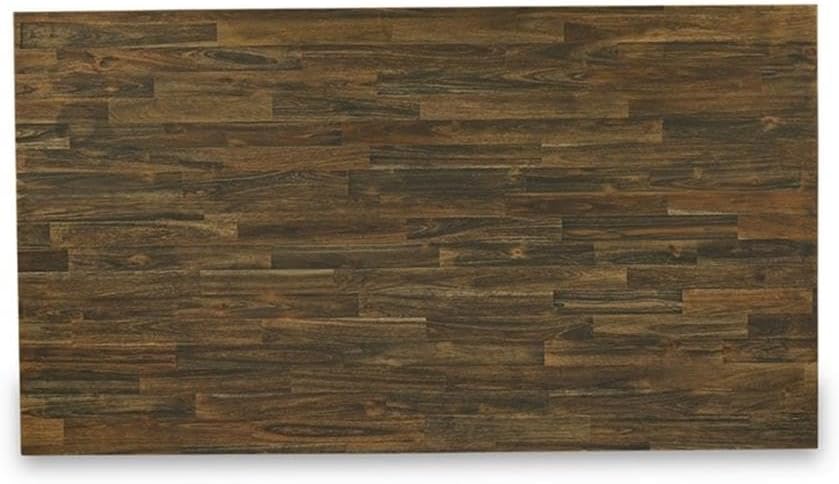 East West Furniture VT777 V-Style Dining Room Table - a Rectangle Solid Wood Table Top with Stylish Legs, 40x72 Inch, Distressed Jacobean