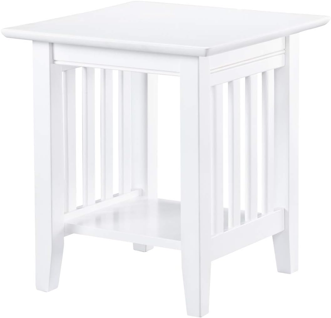 AFI, Mission End Table, White