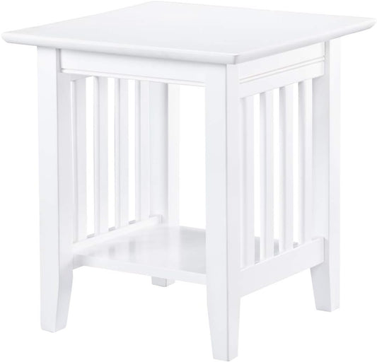 AFI, Mission End Table, White