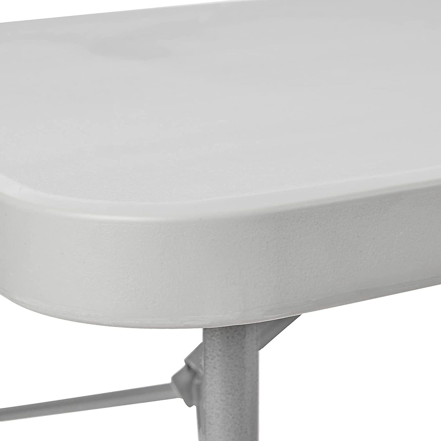 Office Star Resin Multipurpose Rectangle Folding Table for Indoor or Outdoor Use, 4 Feet x 2 Feet