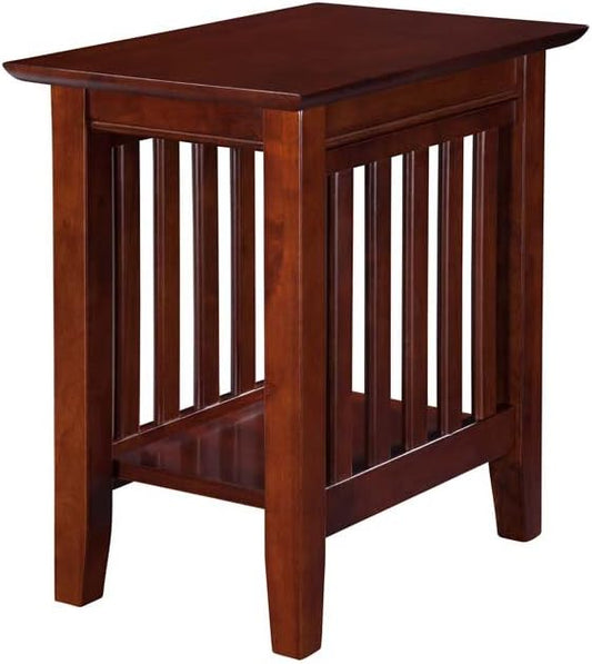 AFI Mission Chair Side Table in Walnut