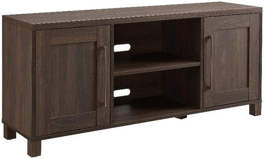 Henn&Hart Rectangular TV Stand for TV's up to 65" in Alder Brown, TV Stands for the Living Room