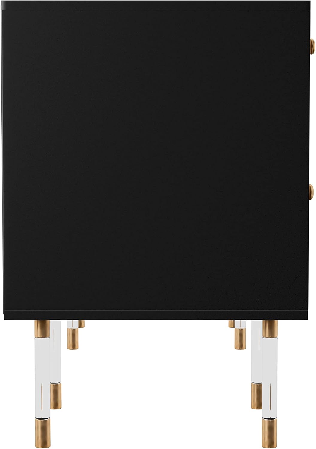 SEI Furniture Helston Desk, Black