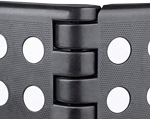 ACSTEP Folding Step Stool with Back Support for Kids,9" Kids Step Stool for Outdoor or Indoor Kitchen Step Stools and Bathroom Stool for Toddlers Boys Girls - Black