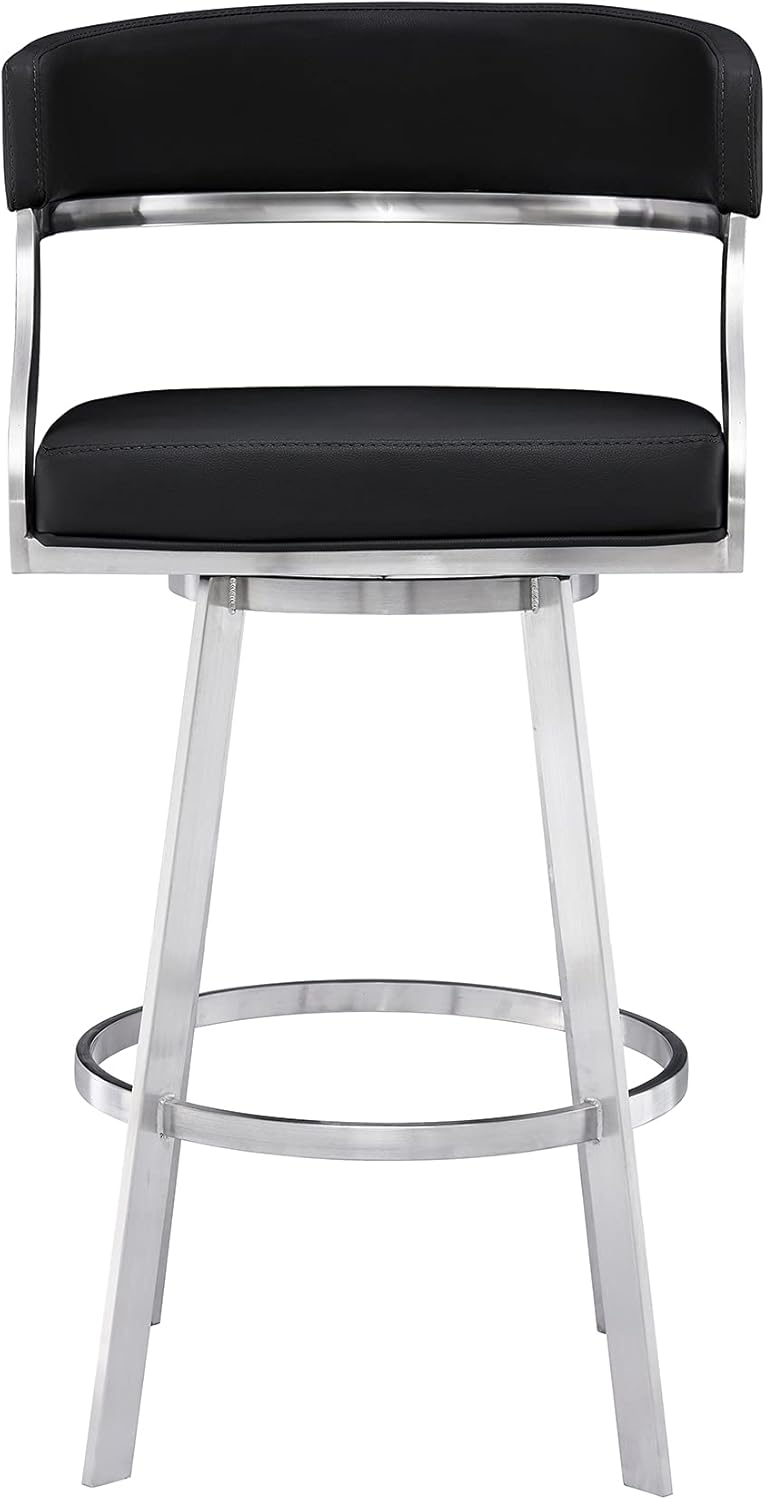 Saturn Bar Stool, 30" Height, Black