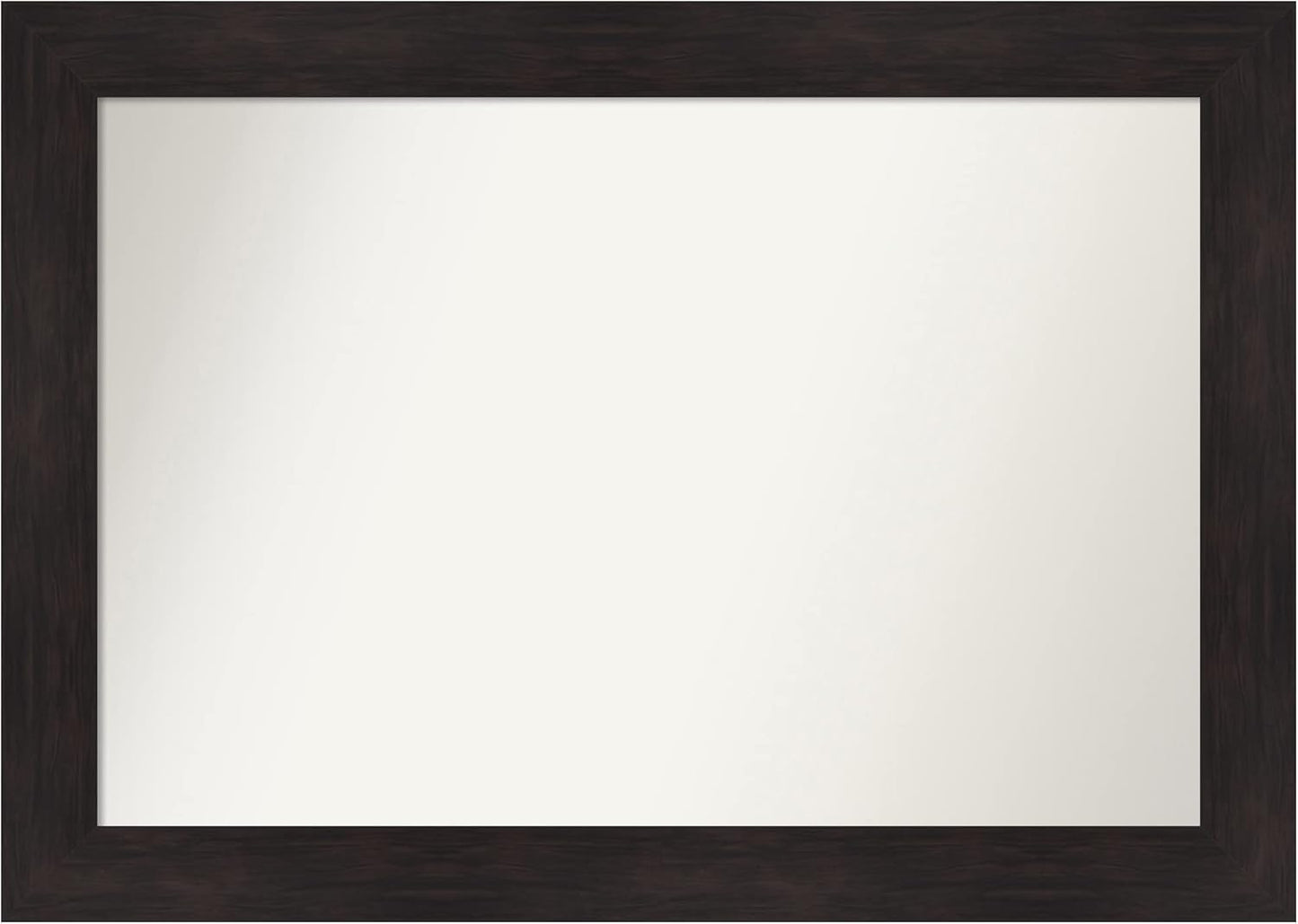 Amanti Art Silver Bathroom Mirror for Over Sink, 26x38 Florence Silver Rectangle Vanity Mirror, Large Casual Frame, Hangs Horizonally and Vertically, Bathroom Wall Decor, Non-Beveled Edge from WI, USA