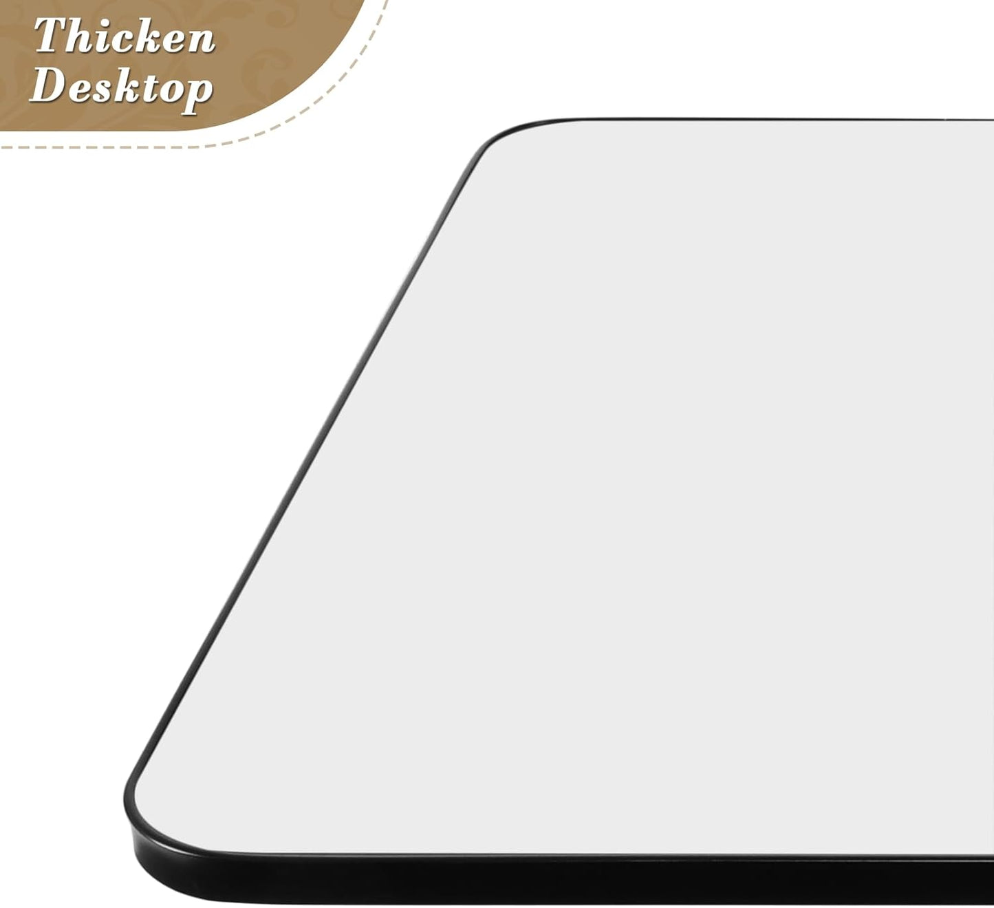 Athena Collection Modern Bar Table Square Top Height Adjustable, Tall Bistro Pub Cocktail Table Height Top and Sturdy Base, Suitable for Home Kitchen Pub Restaurant Outdoor, White