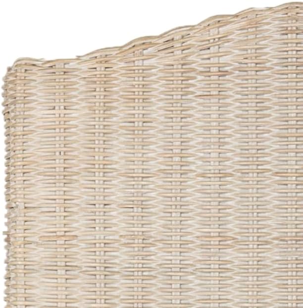 SAFAVIEH Home Collection Odette Grey Wicker Dining Chair