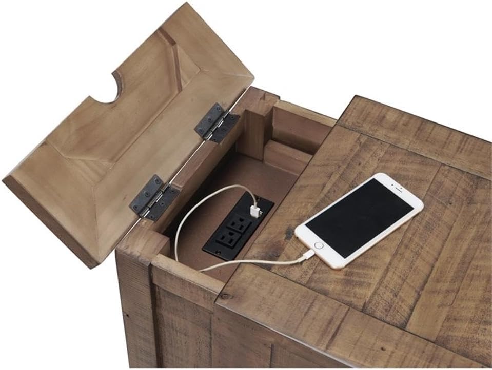 Martin Svensson Home Monterey, Chairside Table, Reclaimed Natural