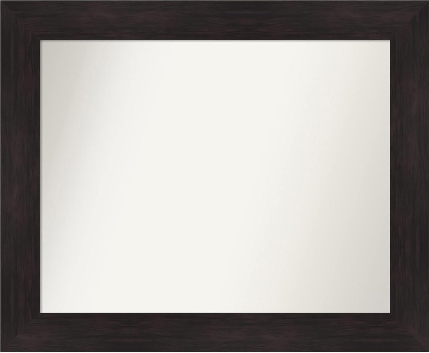 Amanti Art Silver Bathroom Mirror for Over Sink, 24x30 Florence Silver Rectangle Vanity Mirror, Large Casual Frame, Hangs Horizonally and Vertically, Bathroom Wall Decor, Non-Beveled Edge from WI, USA