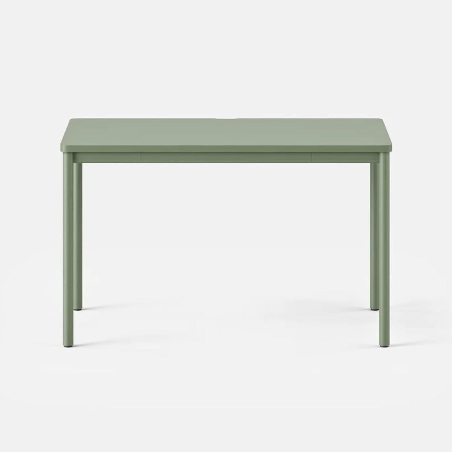 Branch Daily Desk - Functional at Home Office Desk with Effortless Assembly, Timeless Design, Rounded Corners, and Built-in Cable Notch - 36” W x 28.5” H x 24” D - Sage Work Table