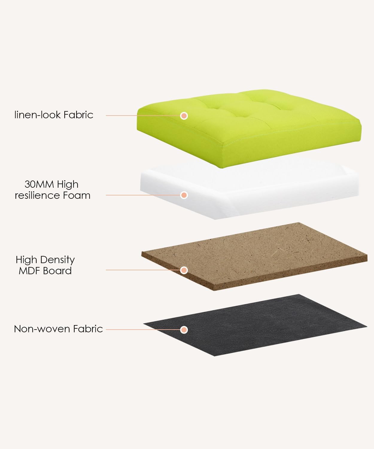 Ottoman Storage Ottoman Foot Rest Stool Foldable Bench with Storage Student Dormitory Bedroom and Entryway 17 X 13 X 13