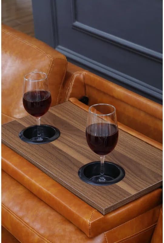 Ball & Cast 98" L Shaped Sectional Couch for Living Room with Chaise & Nailhead Trim,4 Seat Faux Leather Upholstered Modular Sectional Sofa Set 2 PCS W/Cup Holder & Coffee Table,for Home,Office,Ginger