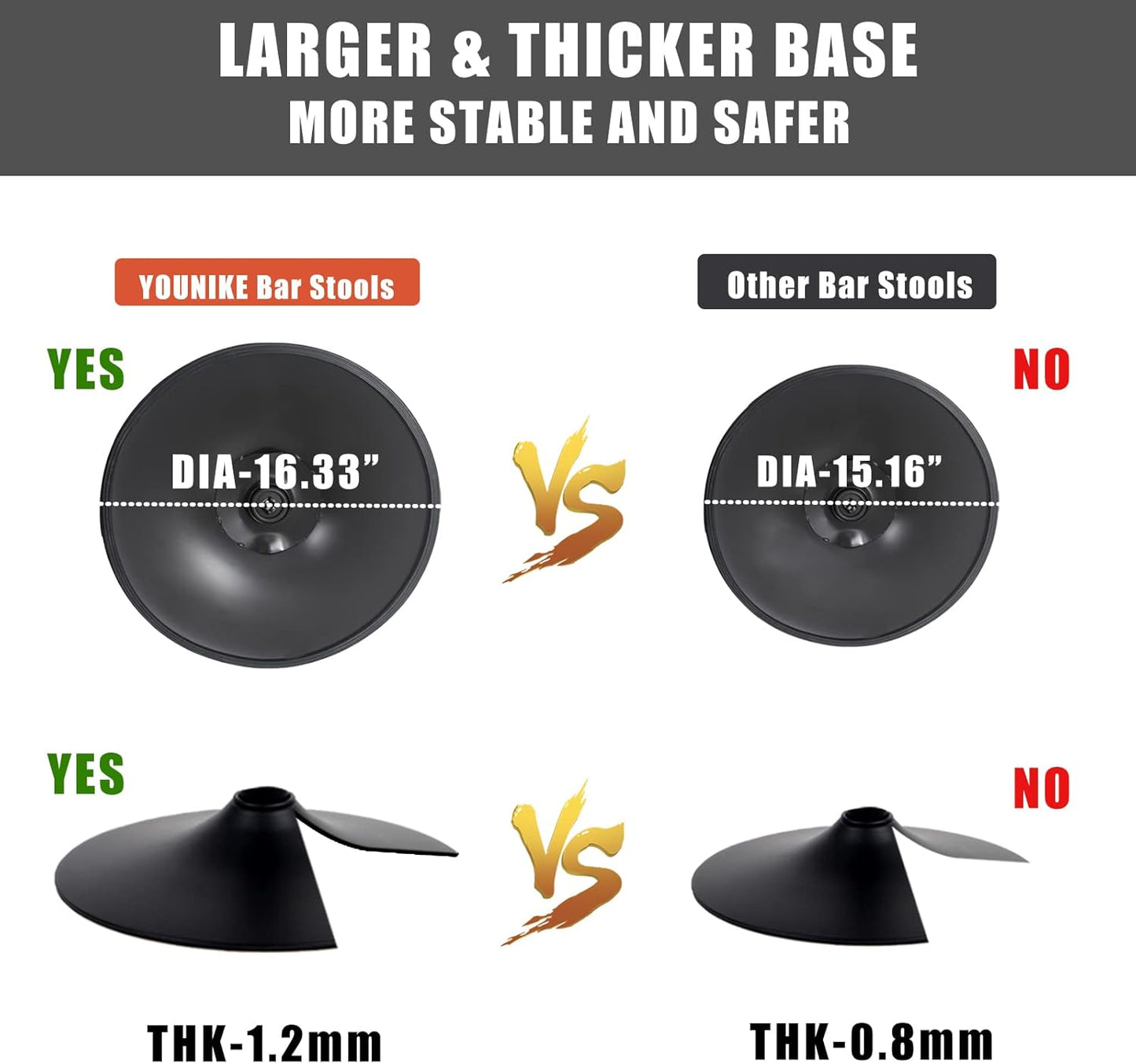 YOUNIKE Single Grey Bar Stools Modern Swivel Counter Height Bar Chair with Back Adjustable Kitchen Island Faux Leather Padded Barstools taburetes de bar Breakfast sillas para barra de cocina 1PCS