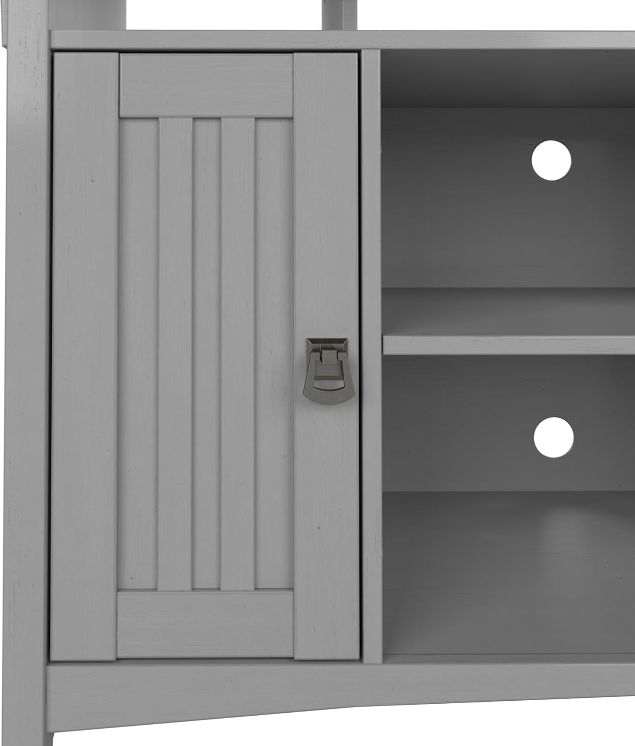 Bush Furniture Salinas Accent Storage Cabinet with Doors and Shelves, Farmhouse Cabinet Buffets & Sideboards