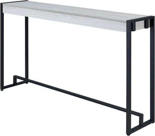 Holly & Martin Macen Console - Black with Distressed White