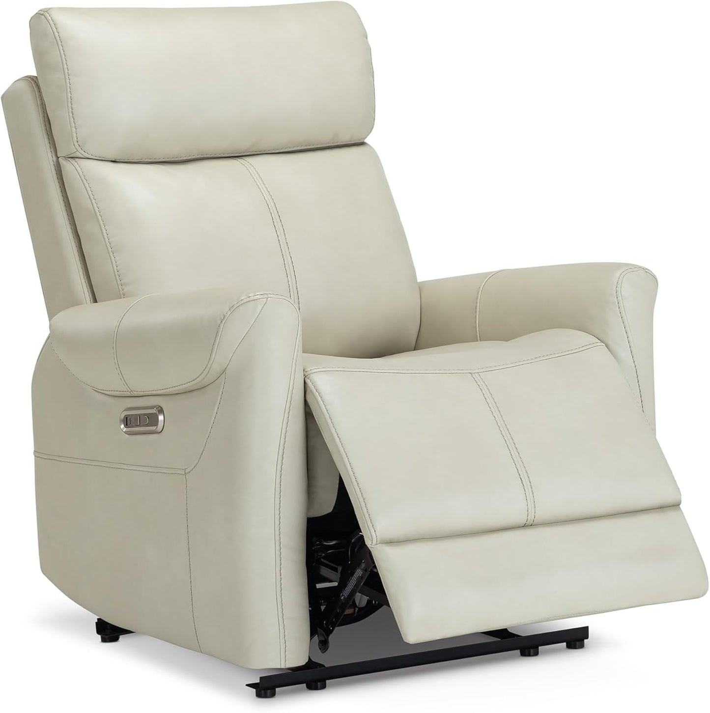 Leather Recliner Chair for Adults Wall Hugger RV Recliner with USB Charging Ports Electric Power Reclining Sofa for Living Room Home Theater Seating Bedroom