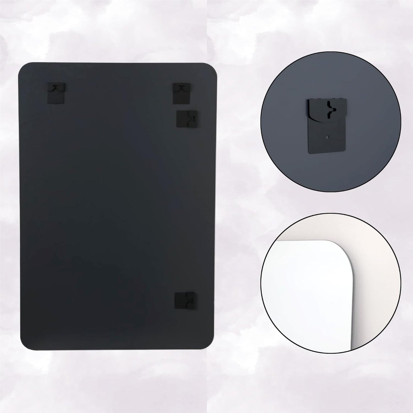 36x55 Large Bathroom Mirror,Wall Mirrors for Living Room,Lage Wall Mirrors, espejos para baños,Bathroom Mirrors for Vanity,Restroom Mirror