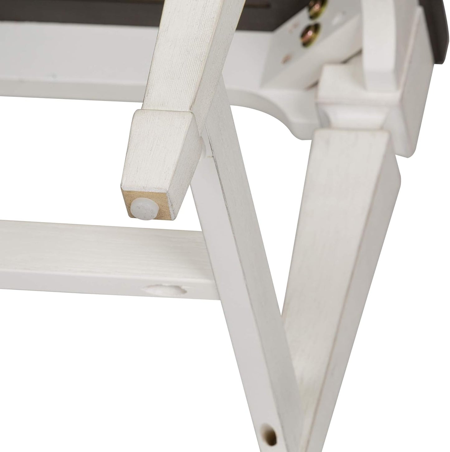 Liberty Furniture Industries Allyson Park Wood Seat Bench, W52 x D17 x H19, White