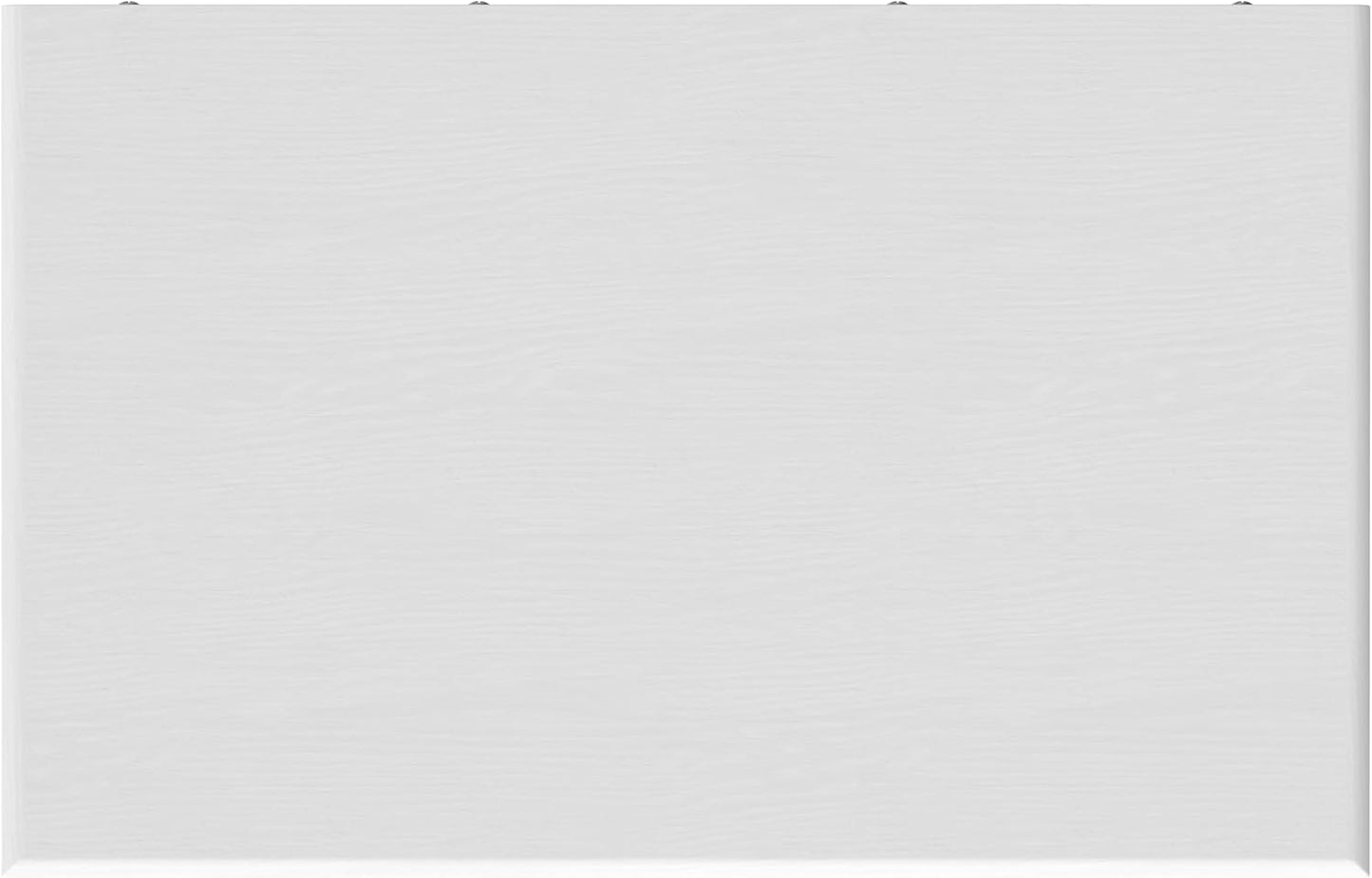 SIMPLIHOME Draper Solid Hardwood 64 inch x 22 inch Mid Century Modern Bookcase and Storage Unit in White for The Living Room, Study Room and Office