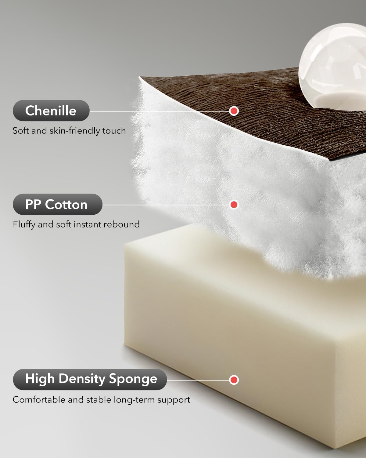 Rocking Recliner Chair,360° Swivel Rocker Chair for Living Room,Upholstered Fabric Glider Nursery Chair with Side Pockets for Small Spaces,Q235 Steel Frame Lazy Boy Recliner Single Sofa(Brown)