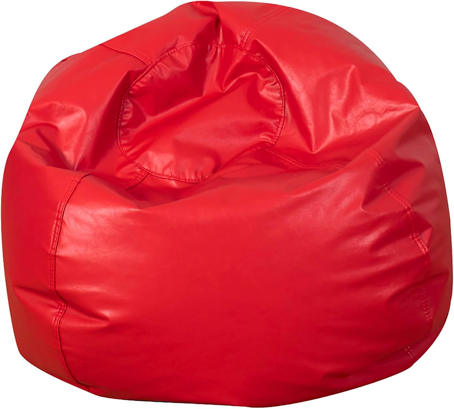 Children's Factory - CF610-003 26" Kids Bean Bag Chairs, Flexible Seating Classroom Furniture, Beanbag Ideal for Boy/Girl Toddler Daycare or Playroom, Red