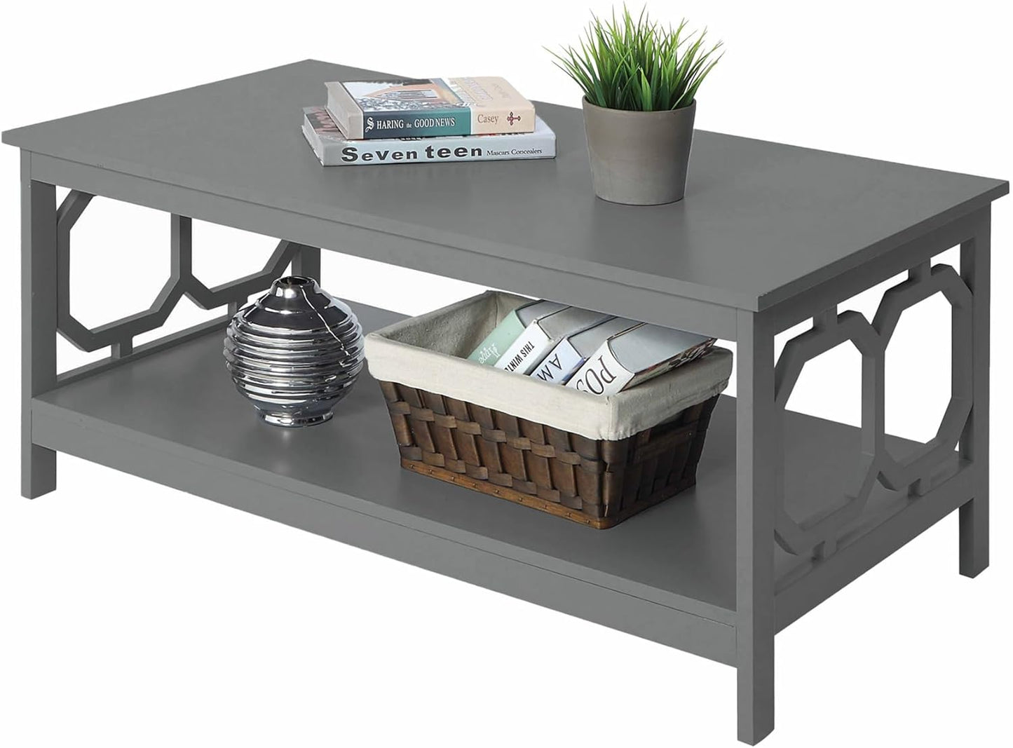 Convenience Concepts Omega Coffee Table, Gray
