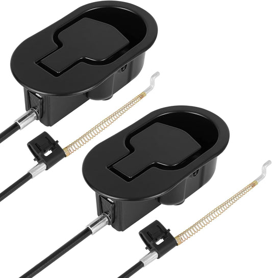 Nonley Heavy-Duty Metal Recliner Pull Handle Replacement with Cable, Universal Recliner Release Couch Handle Fits Most Major Chair Furniture (Exposed Cable Length 4.9inch)