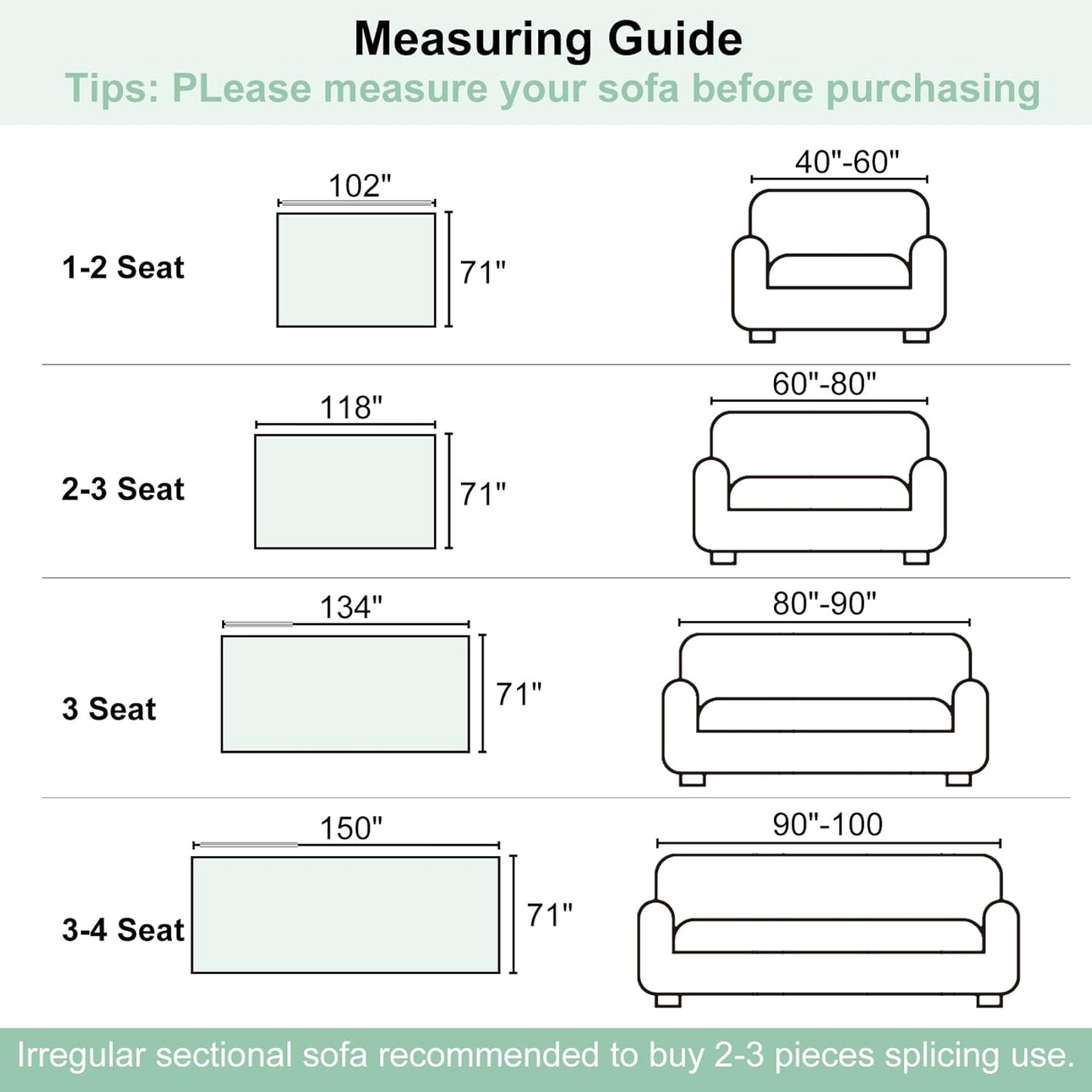 Boho Couch Cover, Sofa Cover, Sofa Covers for 2 Cushion Couch, Washable Sectional Couch Covers for Dogs Pet Furniture Protector Couch Cover Blanket for Living Room (2# Black, 71" x 118")