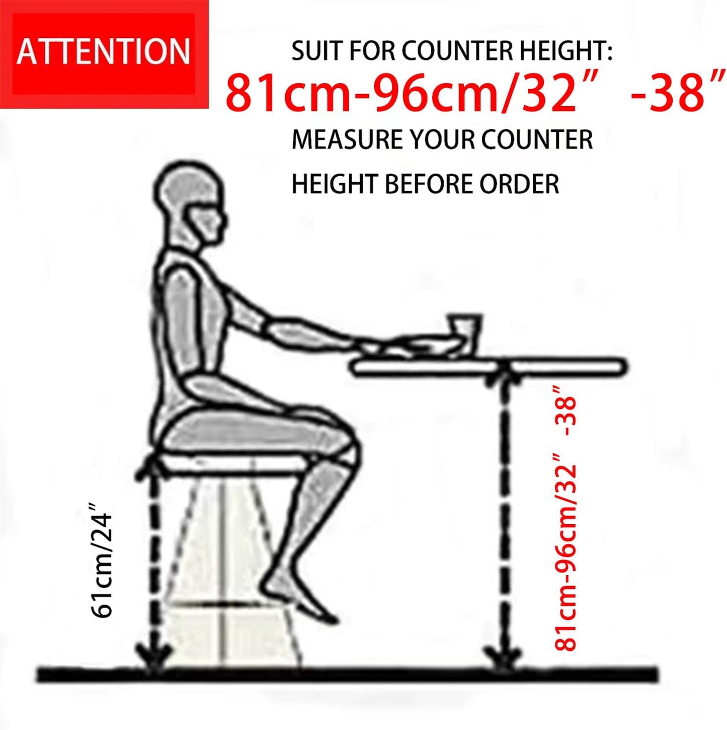 Sidanli Blue Bar Stools Set of 2, 24 Inch Velvet Counter Height Bar Stools with Footrests, Modern Bar Chairs for Home, Kitchen Island, Dining Room