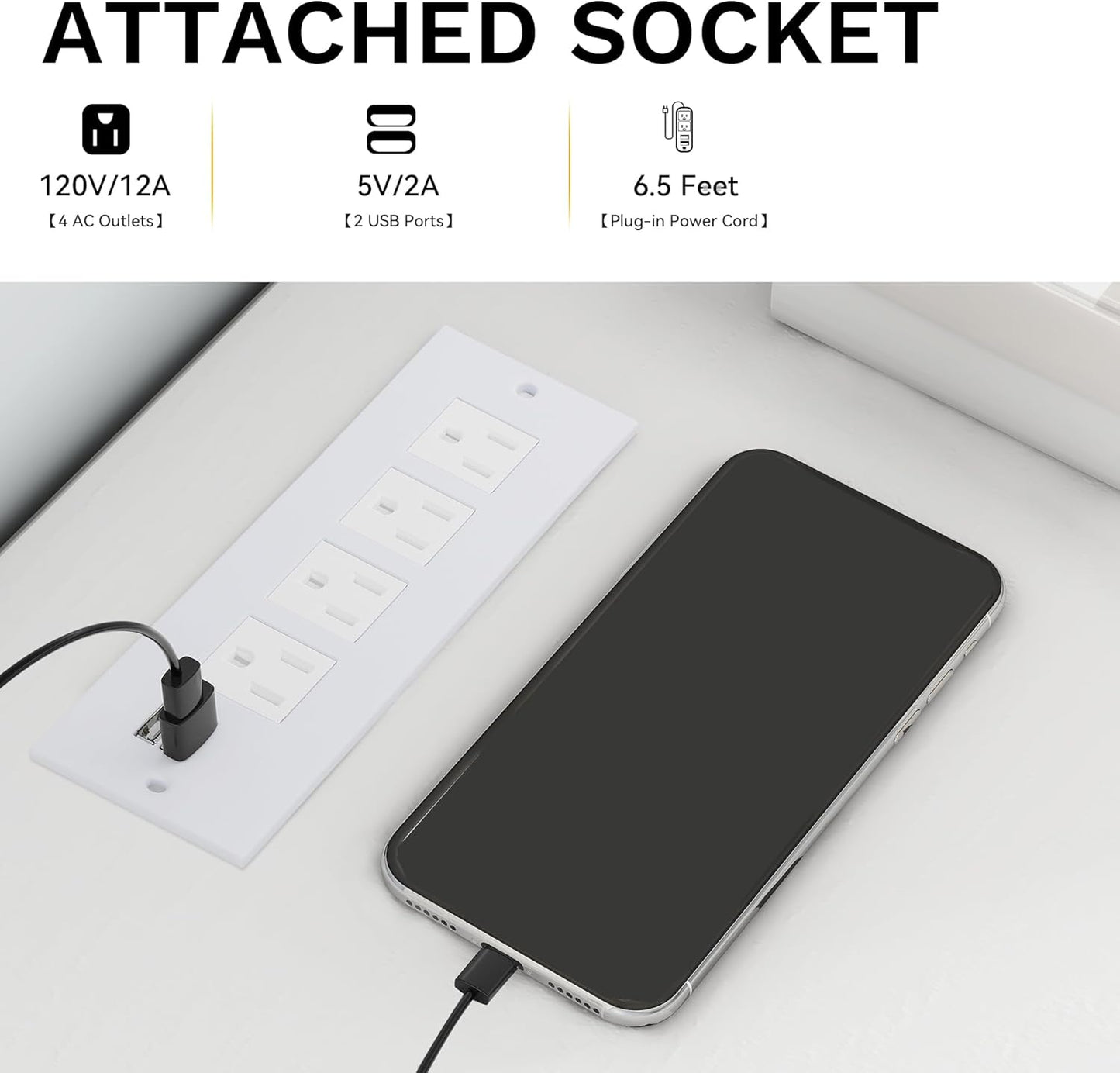 DWVO Farmhouse TV Stand for 75/80 Inches TVs, Entertainment Centers Furniture 30" Tall, TV Consoles with Storage Drawers & Power Outlet, Rustic TV Stands for Living Room, White